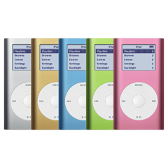 iPod mini and iPod mini (Second Generation)