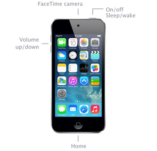 iPod touch 16GB (5th generation, Mid 2013) image