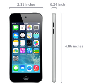 iPod touch 16GB (5th generation, Mid 2013) image