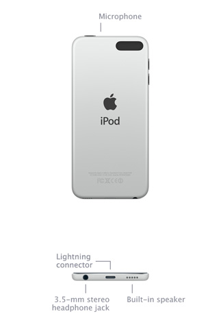 iPod touch 16GB (5th generation, Mid 2013) image