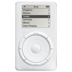 iPod with scroll wheel (5 and 10 GB) image