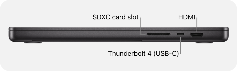 MacBook Pro (14-inch, M3 Pro or M3 Max, Nov 2023) image