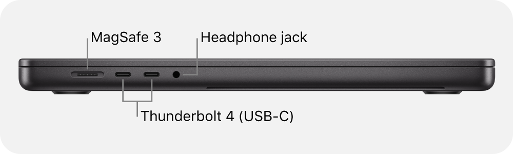MacBook Pro (14-inch, M3 Pro or M3 Max, Nov 2023) image