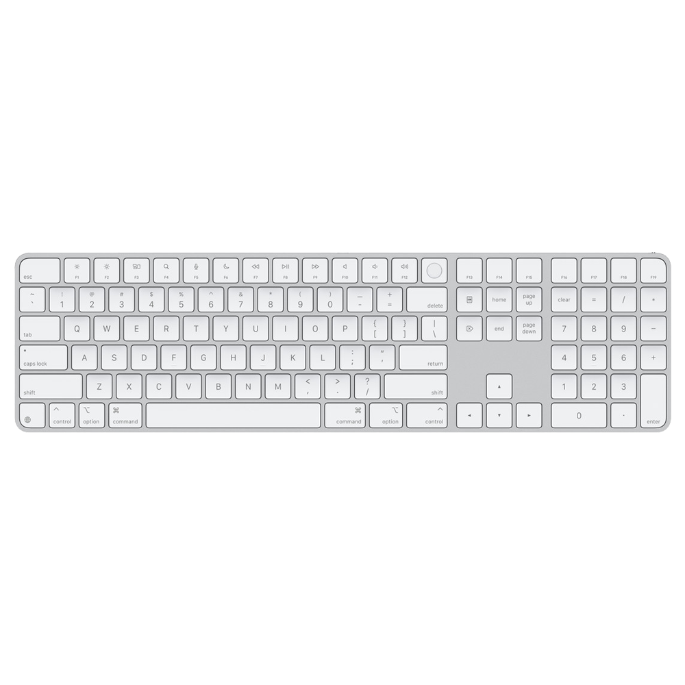 Magic Keyboard with Touch ID and Numeric Keypad for Mac models with Apple silicon (USB–C) image